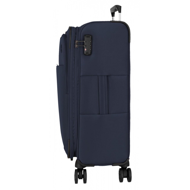 Sada luxusných textilných cestovných kufrov MOVOM Atlanta Azul, 55/66cm, 5318922 Sada luxusných textilných cestovných kufrov MOVOM Atlanta Azul, 55/66cm, 5318922