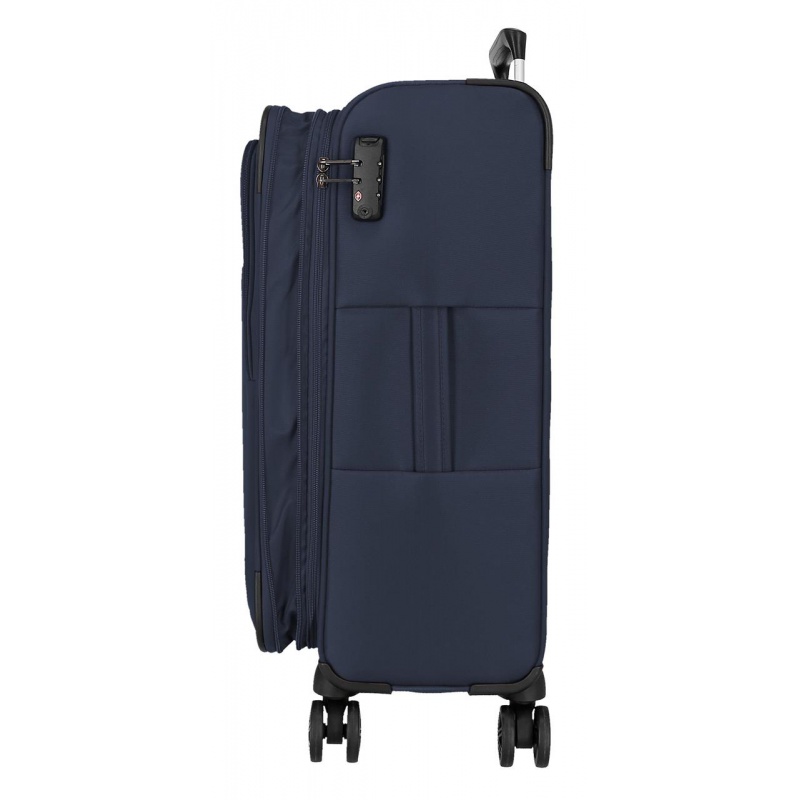Sada luxusných textilných cestovných kufrov MOVOM Atlanta Azul, 55/66cm, 5318922 Sada luxusných textilných cestovných kufrov MOVOM Atlanta Azul, 55/66cm, 5318922