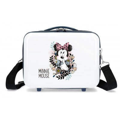 Cestovný kozmetický kufrík MINNIE MOUSE Style Flores, 21x29x15cm, 9L, 3663964