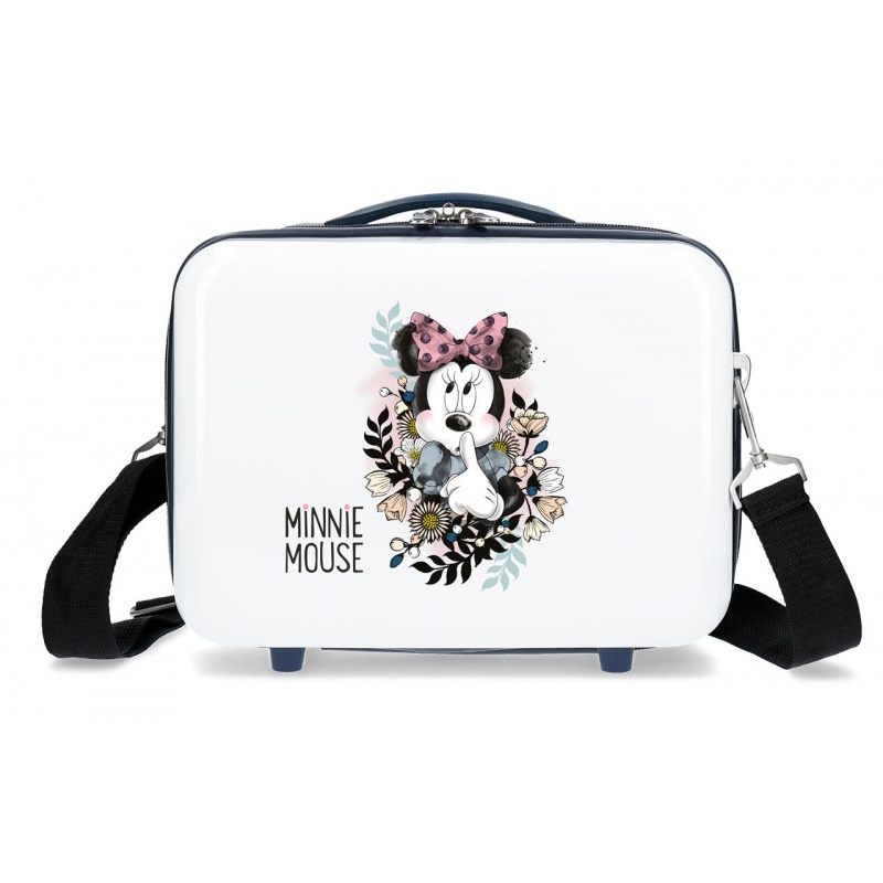 Cestovní kosmetický kufřík MINNIE MOUSE Style Flores, 21x29x15cm, 9L, 3663964 Cestovní kosmetický kufřík MINNIE MOUSE Style Flores, 21x29x15cm, 9L, 3663964