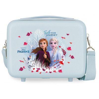 Cestovní kosmetický kufřík DISNEY FROZEN Trust Your Journey, 21x29x15cm, 9L, 2543961