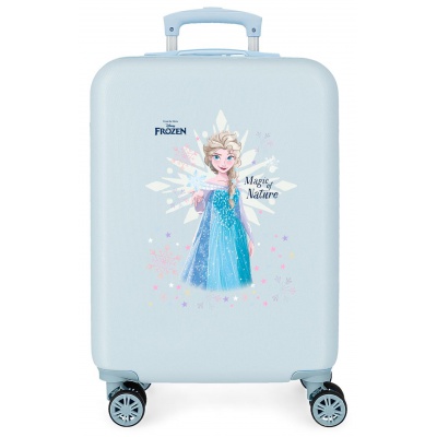 ABS cestovný kufor DISNEY FROZEN Magic Ice Azul, 34L – detský kufor na cesty s motívom Frozen ABS cestovný kufor DISNEY FROZEN Magic Ice Azul, 34L – detský kufor na cesty s motívom Frozen