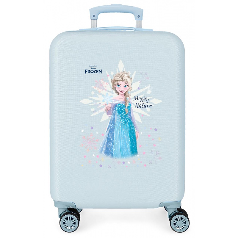 ABS cestovní kufr DISNEY FROZEN Magic Ice Azul, 55x38x20cm, 34L, 2941121 ABS cestovní kufr DISNEY FROZEN Magic Ice Azul, 55x38x20cm, 34L, 2941121