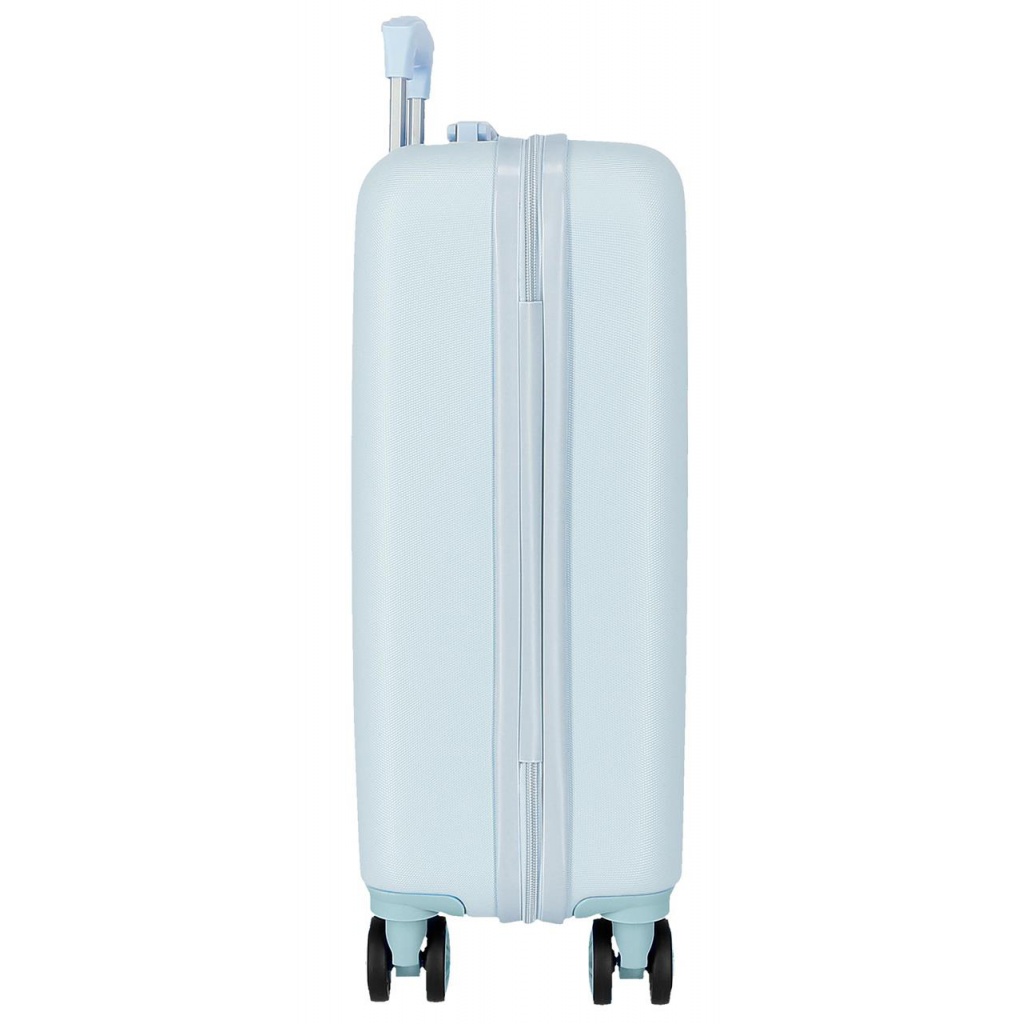 ABS cestovní kufr DISNEY FROZEN Magic Ice Azul, 55x38x20cm, 34L, 2941121