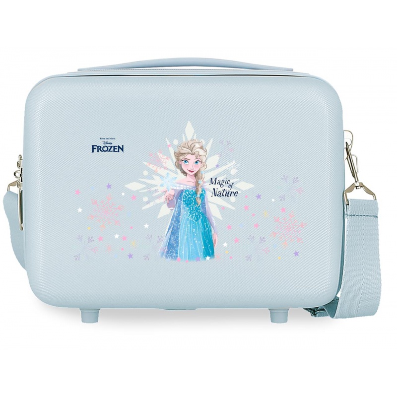 Cestovní kosmetický kufřík DISNEY FROZEN Magic Ice Azul, 21x29x15cm, 9L, 2943921 Cestovní kosmetický kufřík DISNEY FROZEN Magic Ice Azul, 21x29x15cm, 9L, 2943921