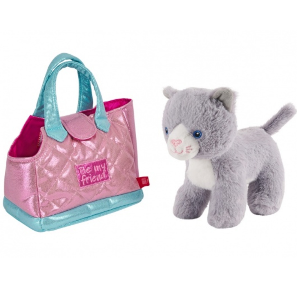 Kabelka s odnímatelnou plyšovou kočkou Perletti Toys, 13086