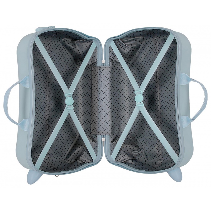 Dětský cestovní kufr na kolečkách / odrážedlo DISNEY FROZEN Magic Ice Azul, 34L, 2949821 Dětský cestovní kufr na kolečkách / odrážedlo DISNEY FROZEN Magic Ice Azul, 34L, 2949821