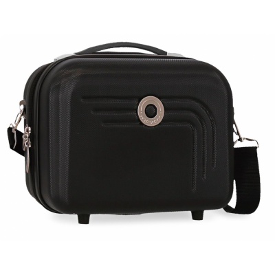 ABS Cestovní kosmetický kufřík MOVOM Riga Black, 21x29x15cm, 9L, 5993961 ABS Cestovní kosmetický kufřík MOVOM Riga Black, 21x29x15cm, 9L, 5993961