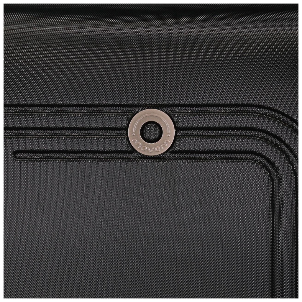 Movom Riga Black, ABS Cestovný kozmetický kufrík, 9 L – kompaktný a praktický