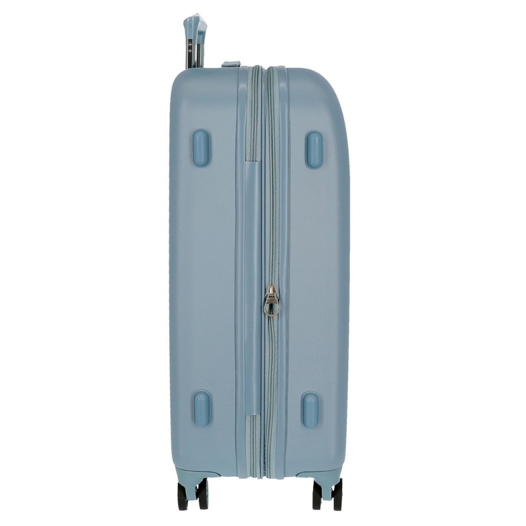 Movem Riga Sky Blue, Sada luxusních ABS cestovních kufrů 70cm/55cm, 5998963