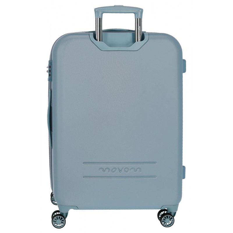 Movem Riga Sky Blue, Sada luxusních ABS cestovních kufrů 70cm/55cm, 5998963 Movem Riga Sky Blue, Sada luxusních ABS cestovních kufrů 70cm/55cm, 5998963
