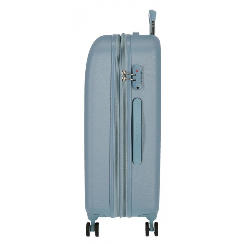 Movem Riga Sky Blue, Sada luxusních ABS cestovních kufrů 70cm/55cm, 5998963 Movem Riga Sky Blue, Sada luxusních ABS cestovních kufrů 70cm/55cm, 5998963