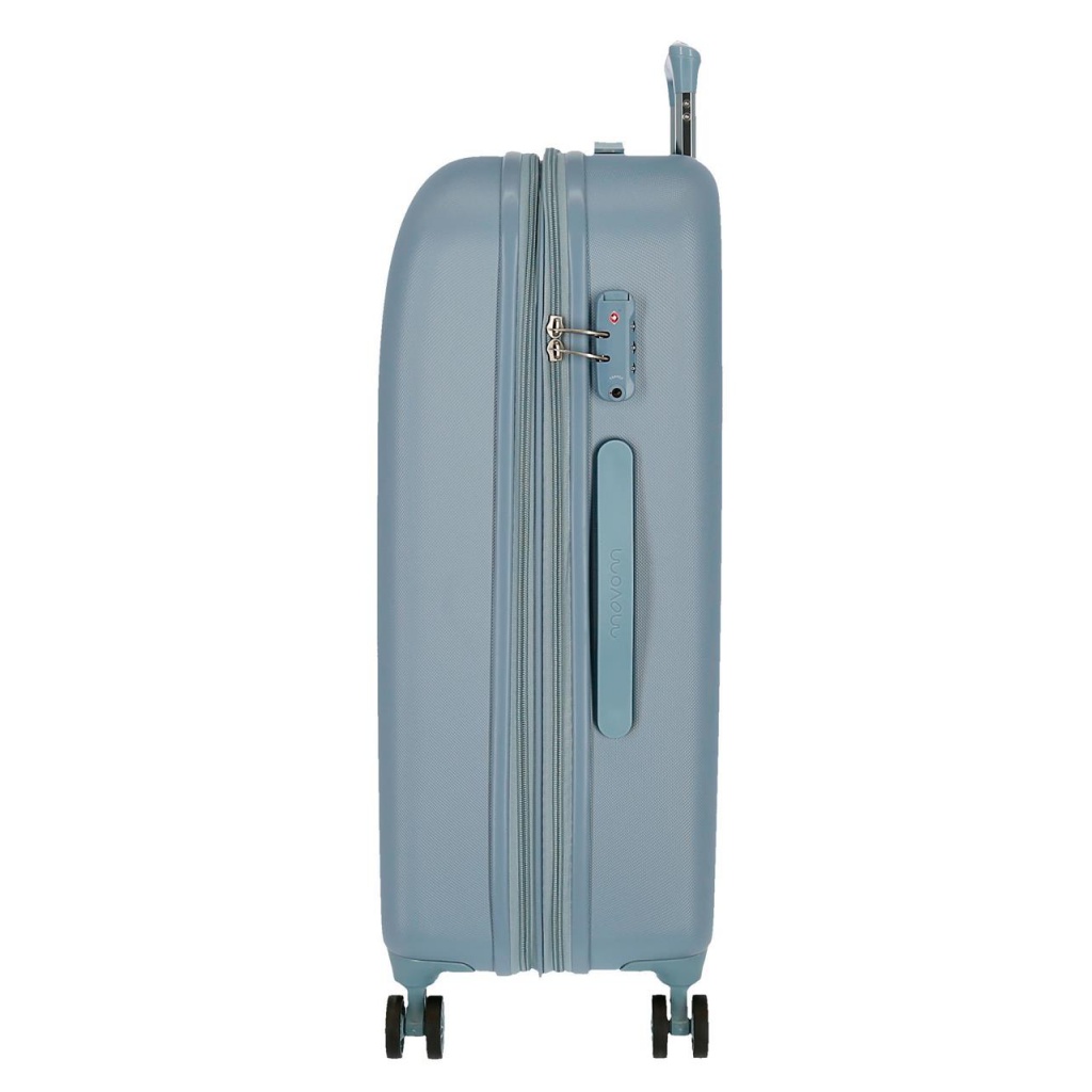 Movem Riga Sky Blue, Sada luxusních ABS cestovních kufrů 70cm/55cm, 5998963