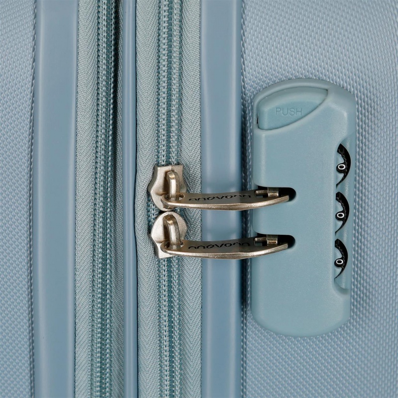 Movem Riga Sky Blue, Sada luxusních ABS cestovních kufrů 70cm/55cm, 5998963 Movem Riga Sky Blue, Sada luxusních ABS cestovních kufrů 70cm/55cm, 5998963