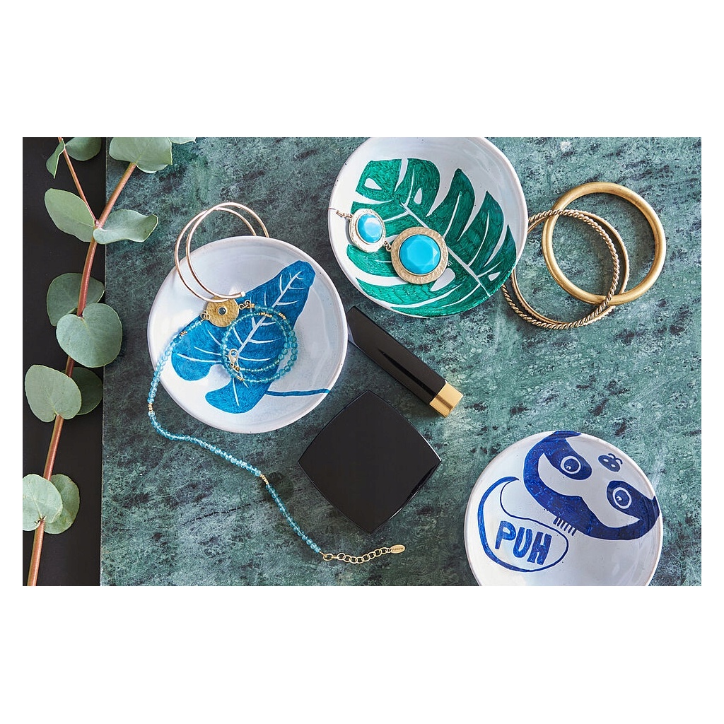 Fixy ke zdobení keramiky, skla a porcelánu Monami Ceramic Marker 480, 12 barev, 1,4mm