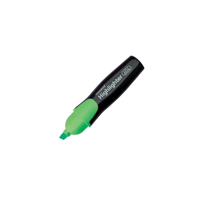 Zvýrazňovač Monami 604, šikmý hrot 1-6mm, Zelený Zvýrazňovač Monami 604, šikmý hrot 1-6mm, Zelený