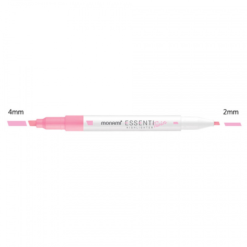 Sada oboustranných zvýrazňovačů Monami Essenti Twin - Bright Sunshine, 4ks Sada oboustranných zvýrazňovačů Monami Essenti Twin - Bright Sunshine, 4ks