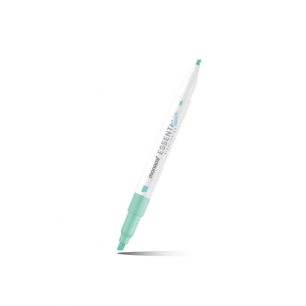 Sada oboustranných zvýrazňovačů Monami Essenti Twin - Bright Sunshine, 4ks