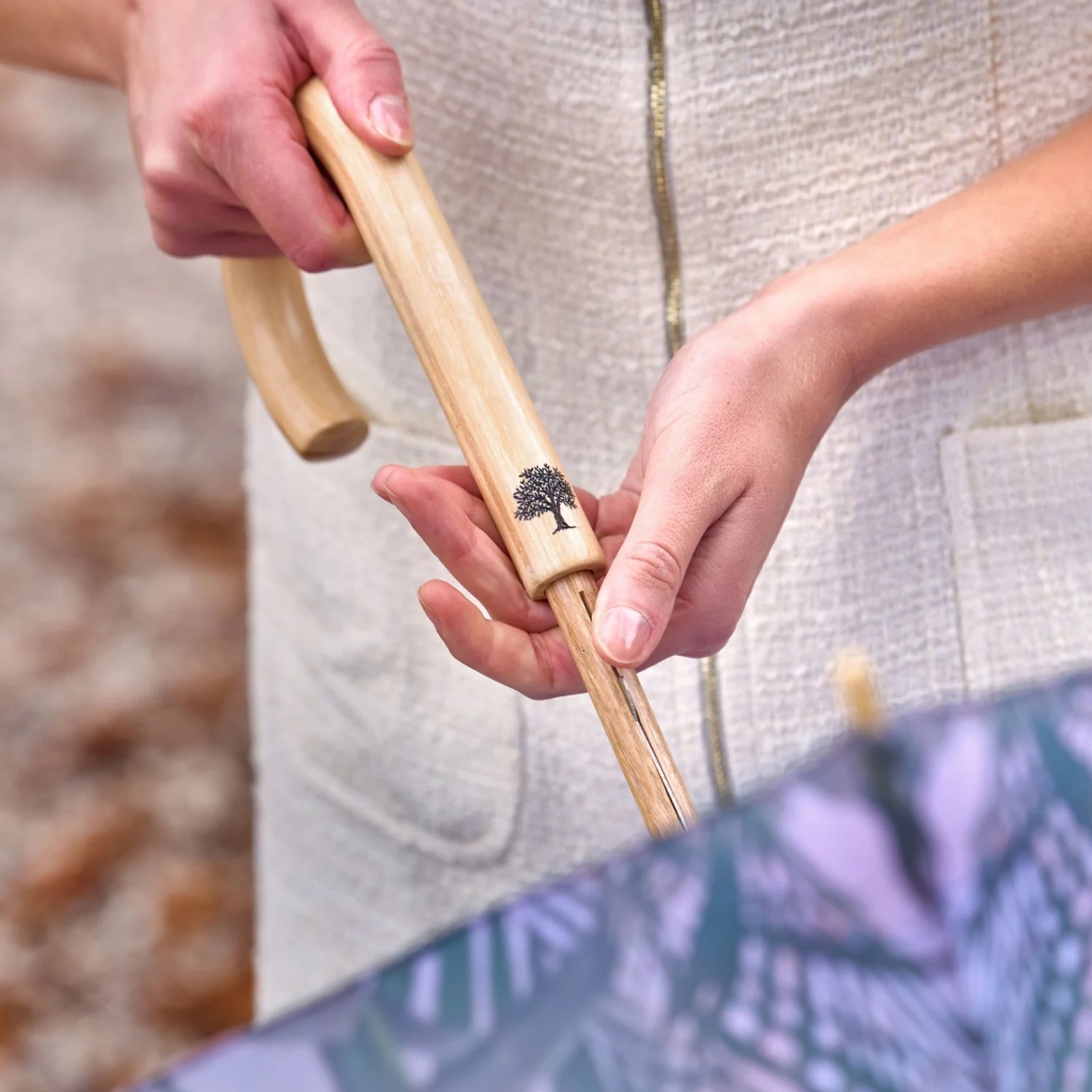 Elegantní dámský deštník Perletti Green "Kenzia", 19157