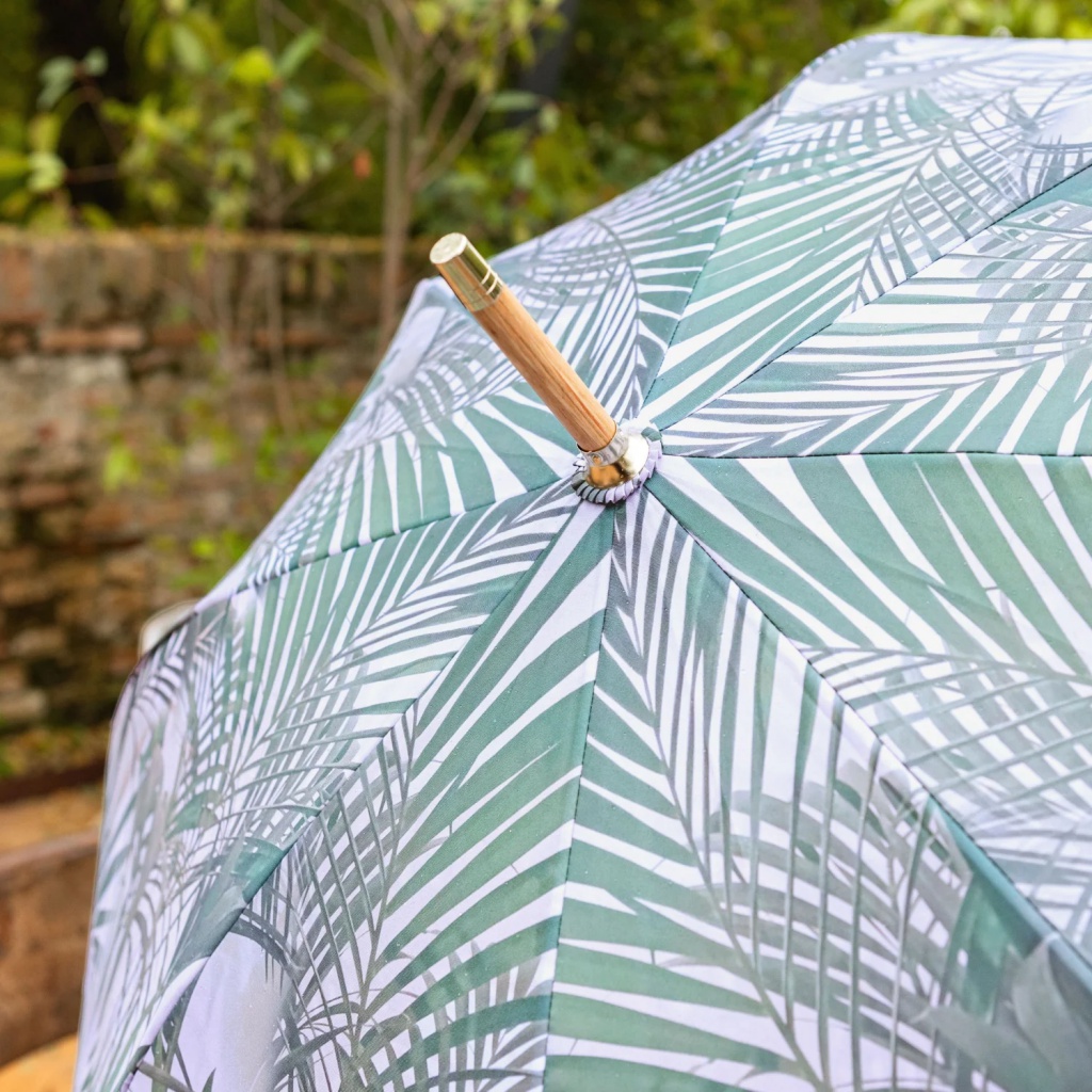 Elegantní dámský deštník Perletti Green "Kenzia", 19157