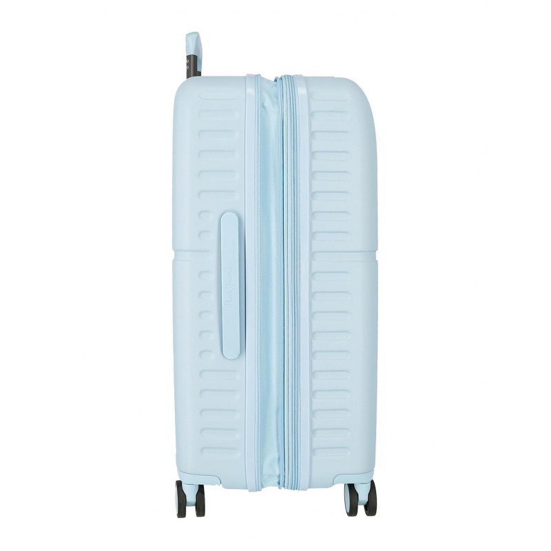 ABS Cestovní kufr PEPE JEANS ACCENT Azul, 70x48x28cm, 79L, 7699234 (medium exp.) ABS Cestovní kufr PEPE JEANS ACCENT Azul, 70x48x28cm, 79L, 7699234 (medium exp.)