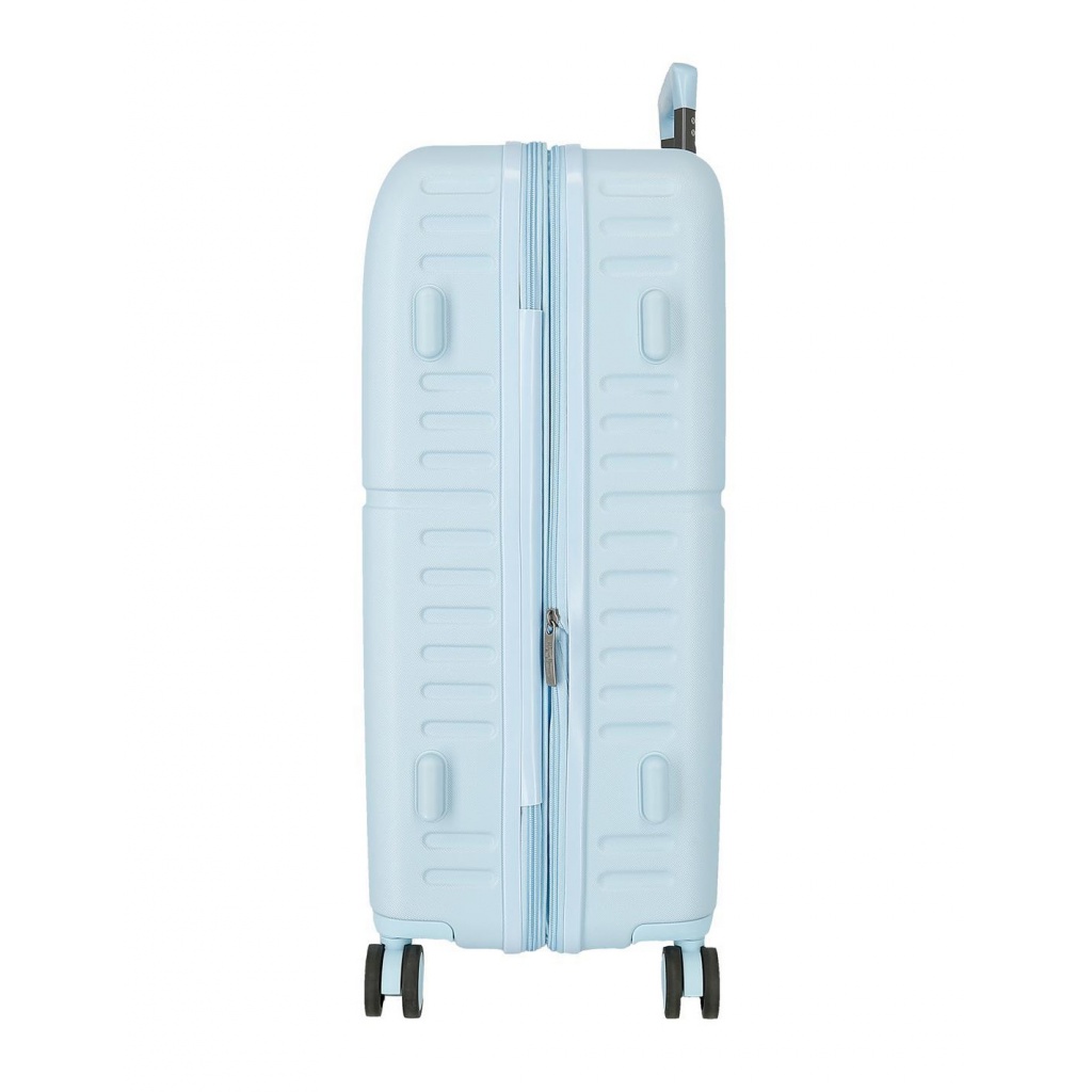 ABS Cestovný kufor PEPE JEANS ACCENT Azul, 70x48x28cm, 79L, 7699234 (medium exp.)