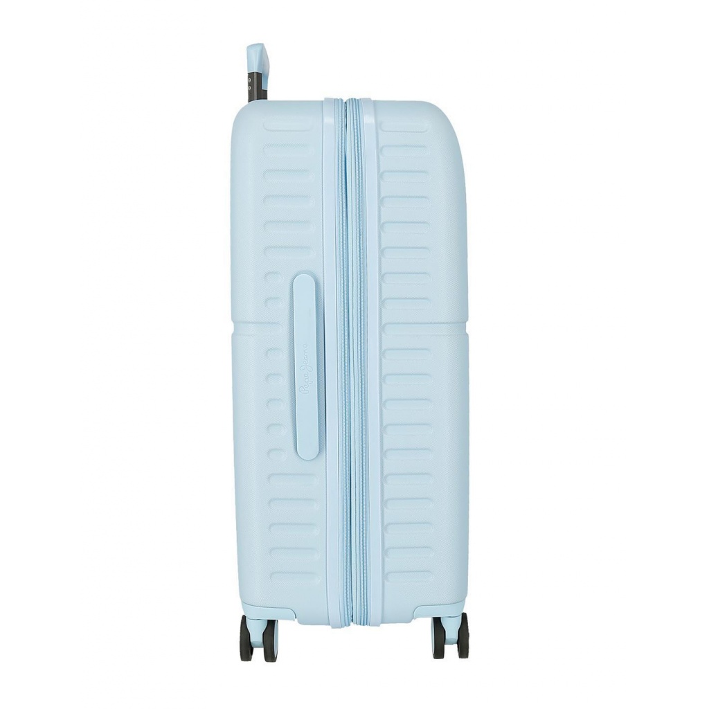 ABS Cestovní kufr PEPE JEANS ACCENT Azul, 70x48x28cm, 79L, 7699234 (medium exp.)