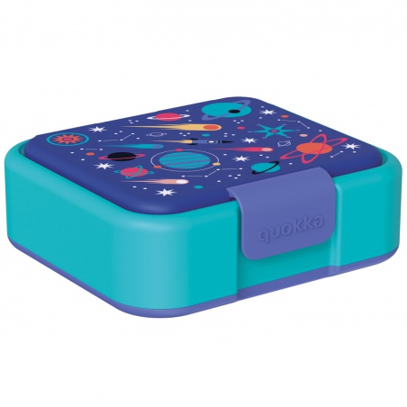Quokka Twist, Dělený plastový box na jídlo Space, 40262