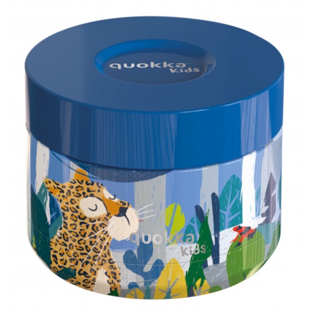 Quokka Kids Whim, Nerezová termonádoba na jedlo Jungle, 360ml, 40097