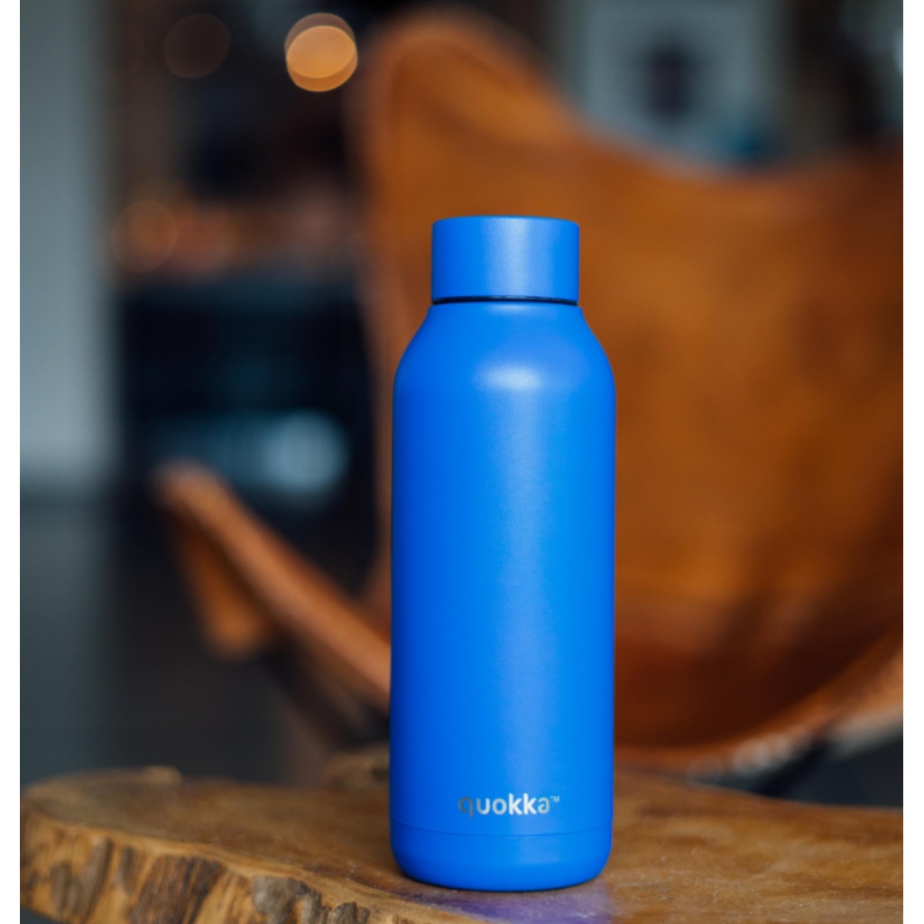 Quokka Solid, Nerezová láhev / termoska Ultramarine, 510ml, 11691