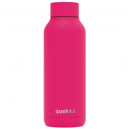 Quokka Solid, Nerezová fľaša / termoska Raspberry Pink, 510ml, 11695