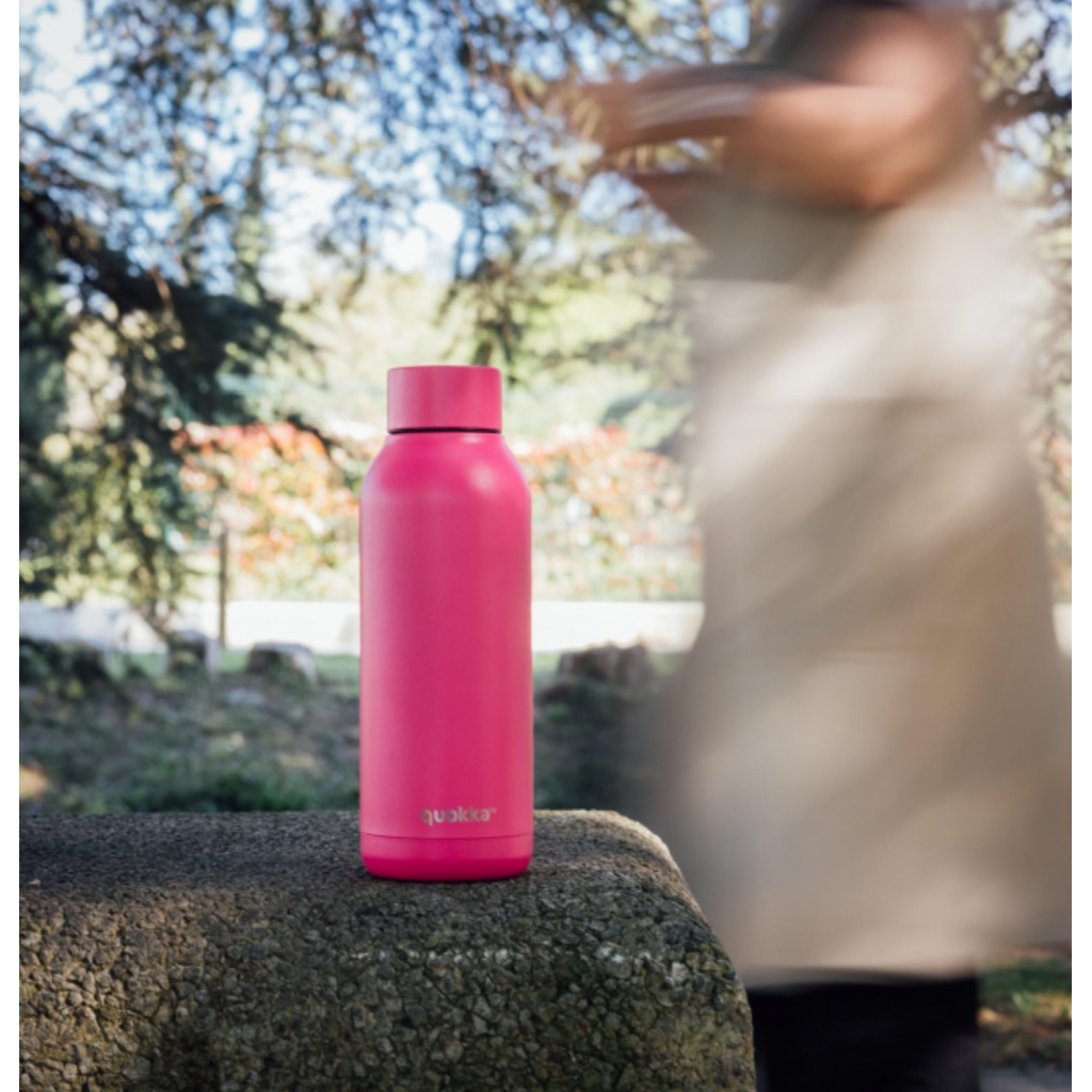 Quokka Solid, Nerezová láhev / termoska Raspberry Pink, 510ml, 11695