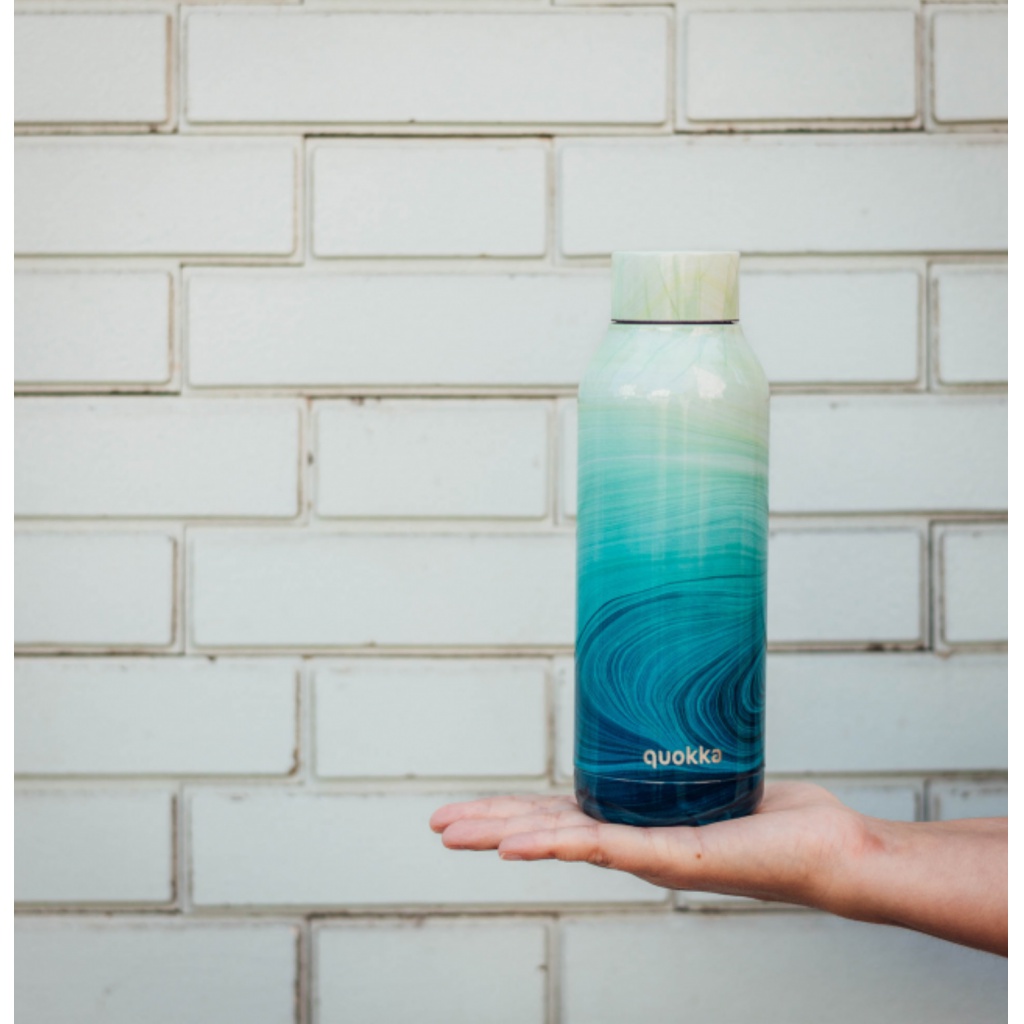 Quokka Solid, Nerezová fľaša / termoska Ocean, 510ml, 11984