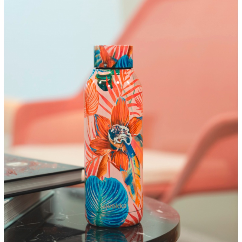 Quokka Solid, Nerezová láhev / termoska Orchid Pink, 510ml, 11899