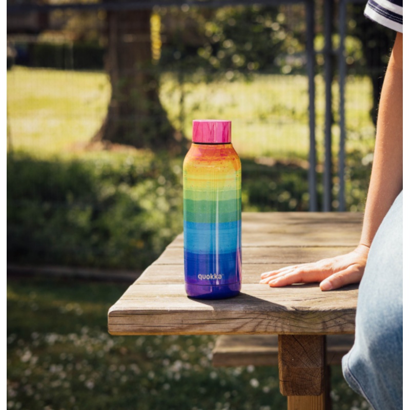 Quokka Solid, Nerezová láhev / termoska Pride, 510ml, 11991