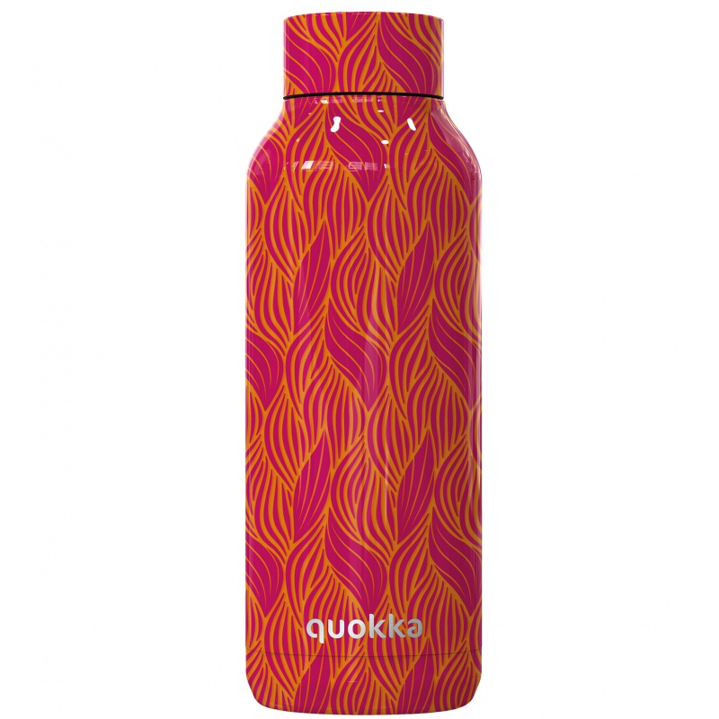 Quokka Solid, Nerezová fľaša / termoska Orange Bloom, 510ml, 11898 Quokka Solid, Nerezová fľaša / termoska Orange Bloom, 510ml, 11898