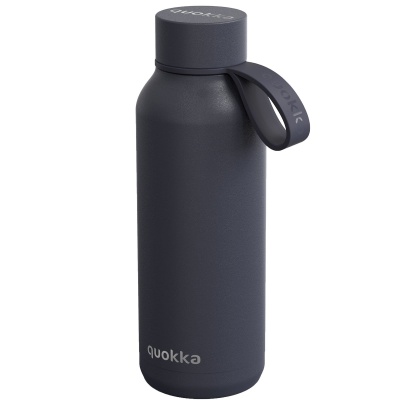 Quokka Solid, Nerezová fľaša / termoska s pútkom Slate, 510ml, 40184 Quokka Solid, Nerezová fľaša / termoska s pútkom Slate, 510ml, 40184