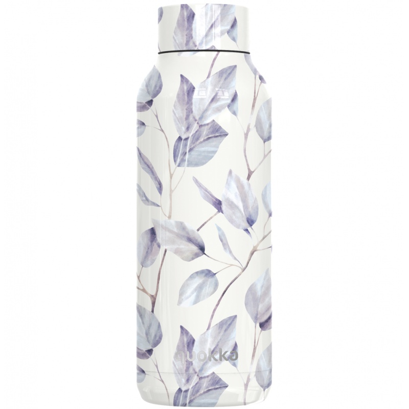 Quokka Solid, Nerezová láhev / termoska Gray Bouquet, 510ml, 12172 Quokka Solid, Nerezová láhev / termoska Gray Bouquet, 510ml, 12172