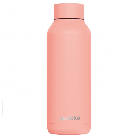 Quokka Solid, Nerezová fľaša / termoska Pastel Peach, 510ml, 11999