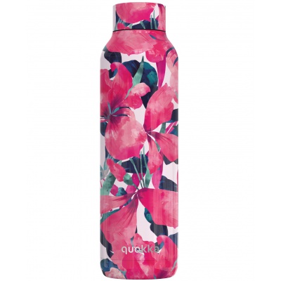 Quokka Solid, Nerezová fľaša / termoska Pink Bloom, 630ml, 12088 Quokka Solid, Nerezová fľaša / termoska Pink Bloom, 630ml, 12088