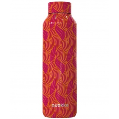 Quokka Solid, Nerezová fľaša / termoska Orange Bloom, 630ml, 11868 Quokka Solid, Nerezová fľaša / termoska Orange Bloom, 630ml, 11868