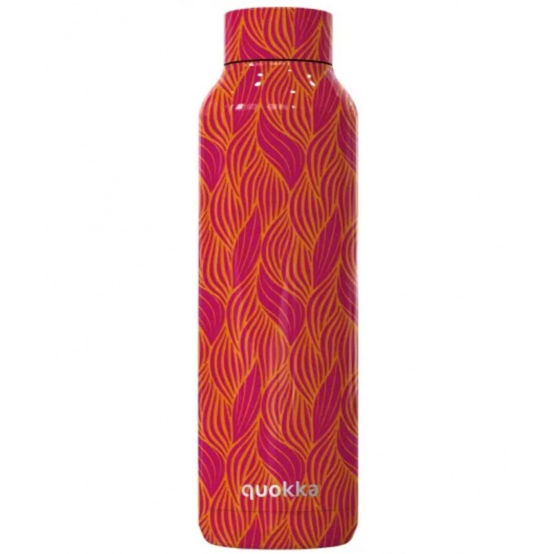 Quokka Solid, Nerezová fľaša / termoska Orange Bloom, 630ml, 11868 Quokka Solid, Nerezová fľaša / termoska Orange Bloom, 630ml, 11868