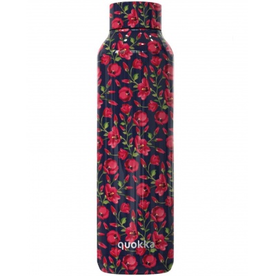 Quokka Solid, Nerezová láhev / termoska Tiny Tulips, 630ml, 11867
