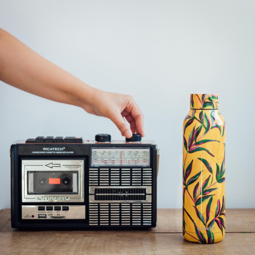 Quokka Solid, Nerezová fľaša / termoska Sun Garden, 630ml, 12081