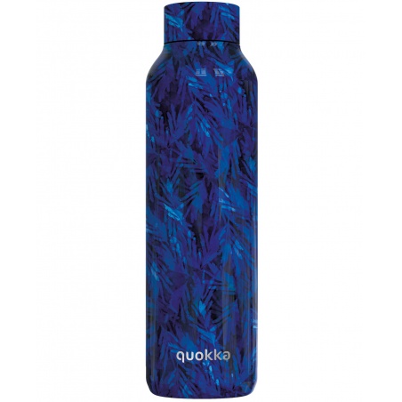 Quokka Solid, Nerezová fľaša / termoska Night Forest, 630ml, 12085