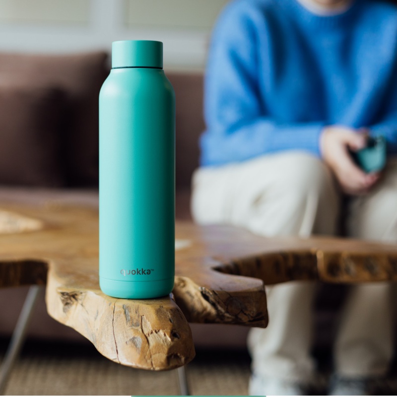 Quokka Solid, Nerezová fľaša / termoska Jade Green, 630ml, 11793 Quokka Solid, Nerezová fľaša / termoska Jade Green, 630ml, 11793