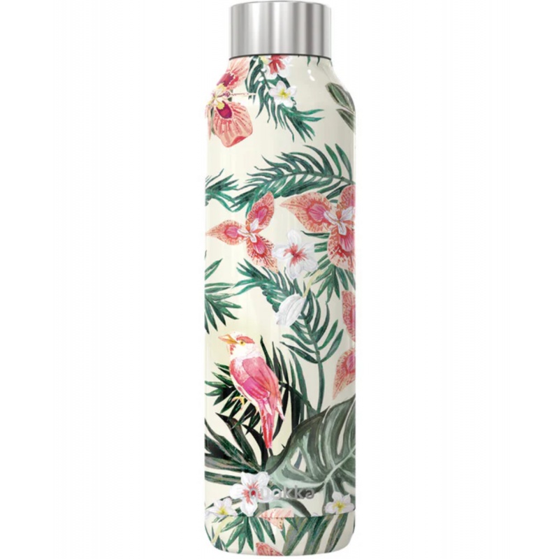 Quokka Solid, Nerezová fľaša / termoska Jungle Flora, 630ml, 11851 Quokka Solid, Nerezová fľaša / termoska Jungle Flora, 630ml, 11851