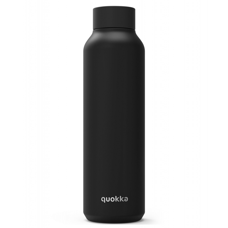 Quokka Solid, Nerezová fľaša / termoska Jet Black, 630ml, 11801 Quokka Solid, Nerezová fľaša / termoska Jet Black, 630ml, 11801