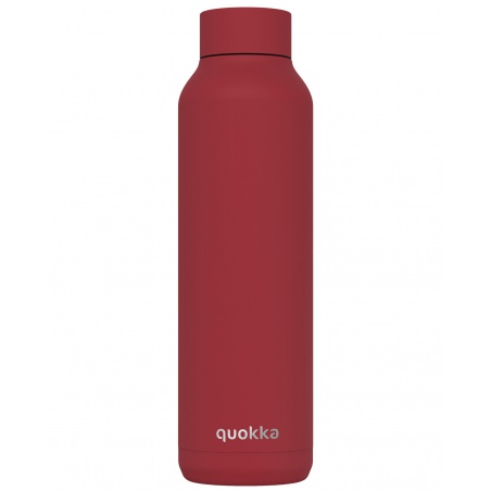 Quokka Solid, Nerezová fľaša / termoska Firebrick Red, 630ml, 12096
