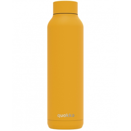 Quokka Solid, Nerezová fľaša / termoska Amber Yellow, 630ml, 11794